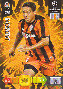 Jadson Shakhtar Donetsk 2010/11 Panini Adrenalyn XL CL #304